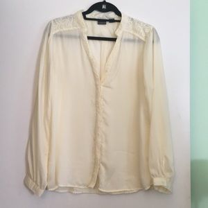 Ivory blouse